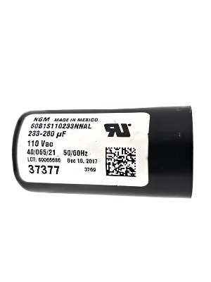 37377 Washer Start Capacitor (replaces 60B1S110233NNAL)