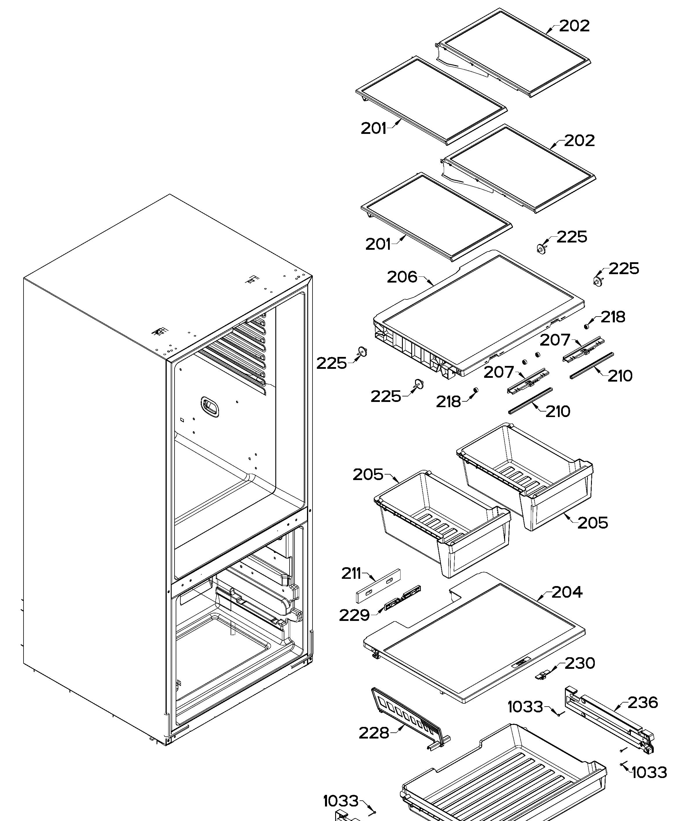 WR01L14323 Refrigerator Crisper Cover Assembly - XPart Supply Ltd.