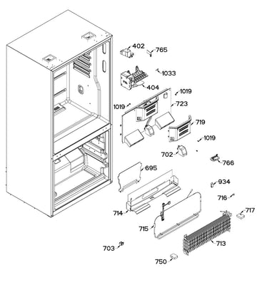 Refrigerator Heater and Harness Assembly