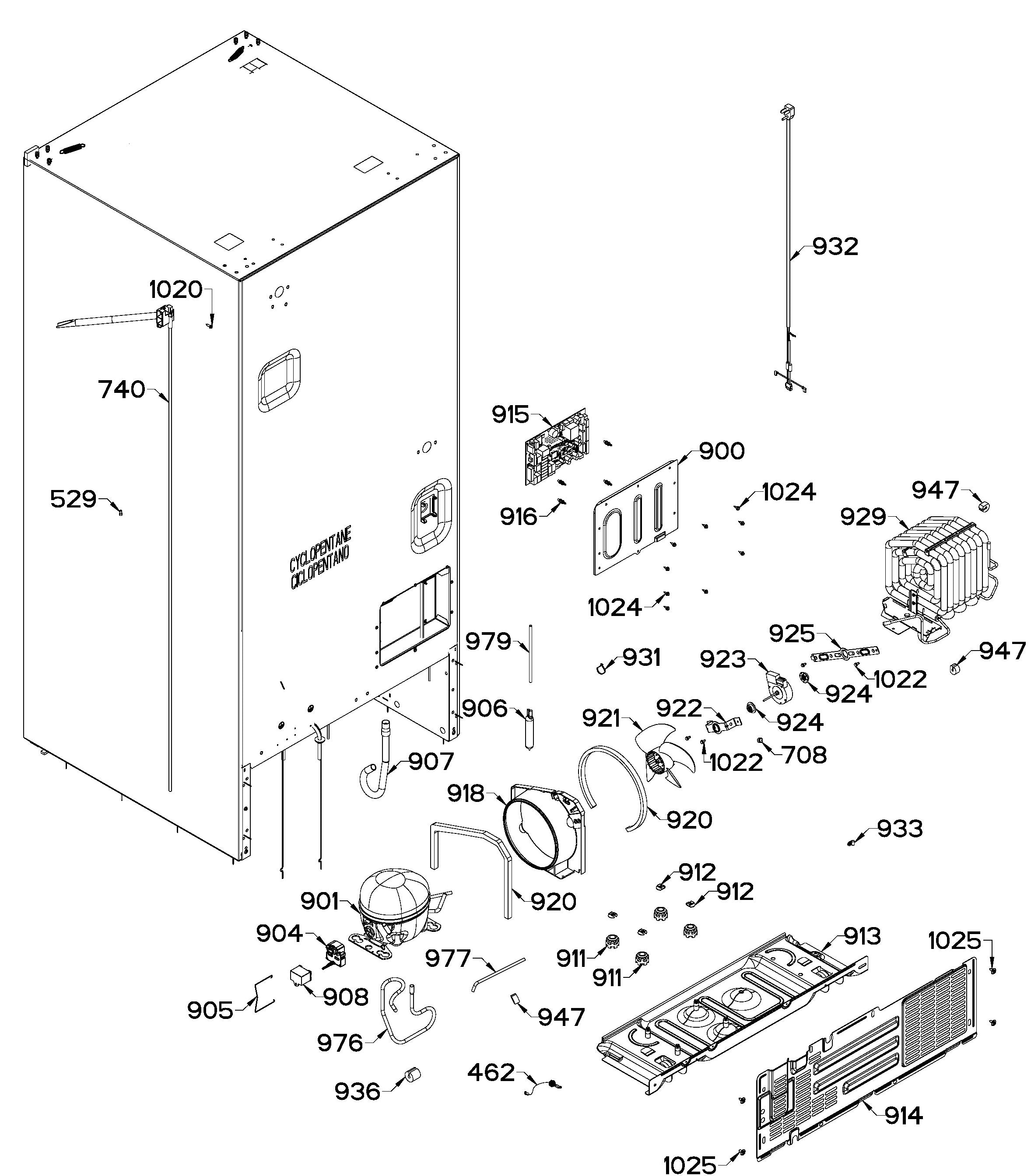 WR01F05170 Refrigerator Compressor - XPart Supply Ltd.