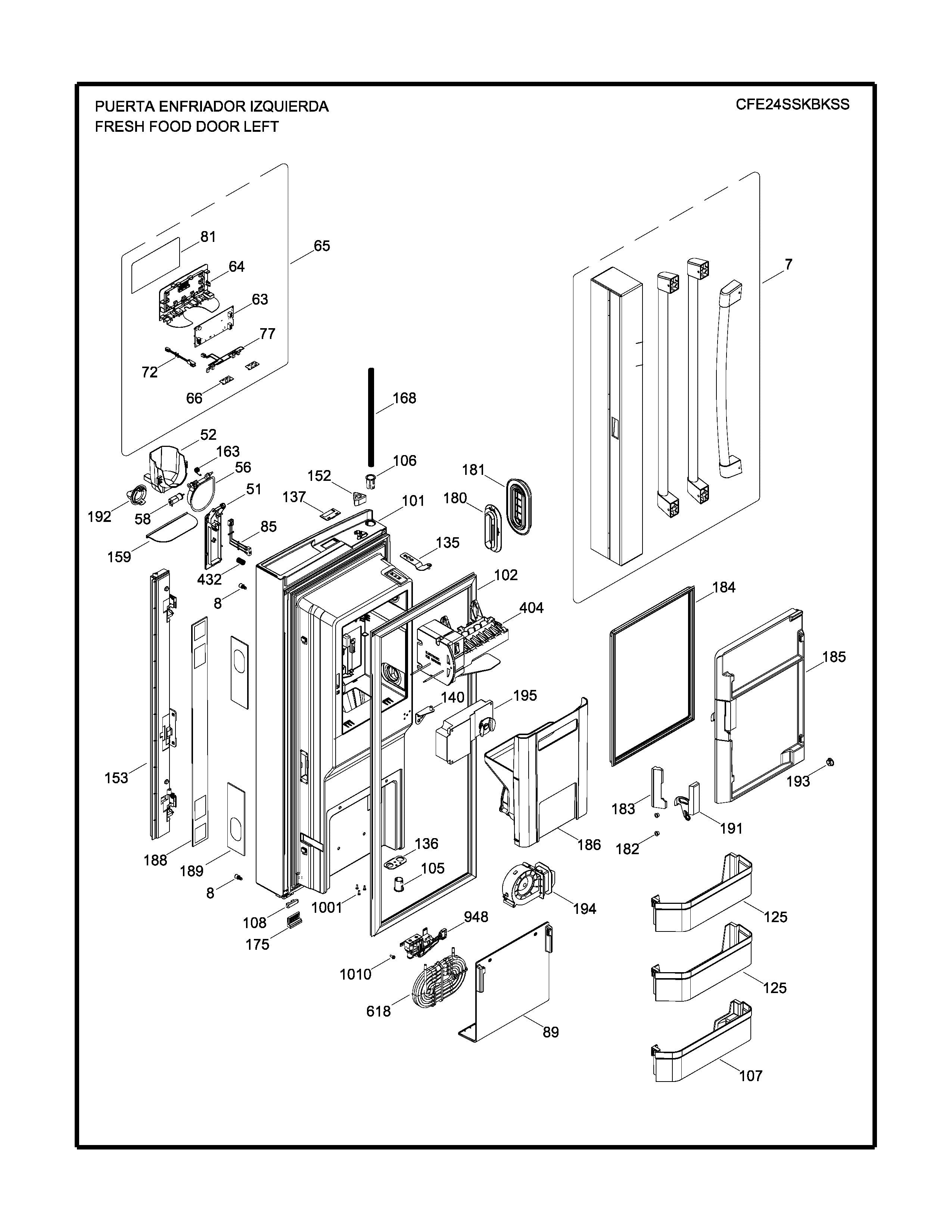 WR01L13358 Refrigerator Collar Port Assembly - XPart Supply Ltd.