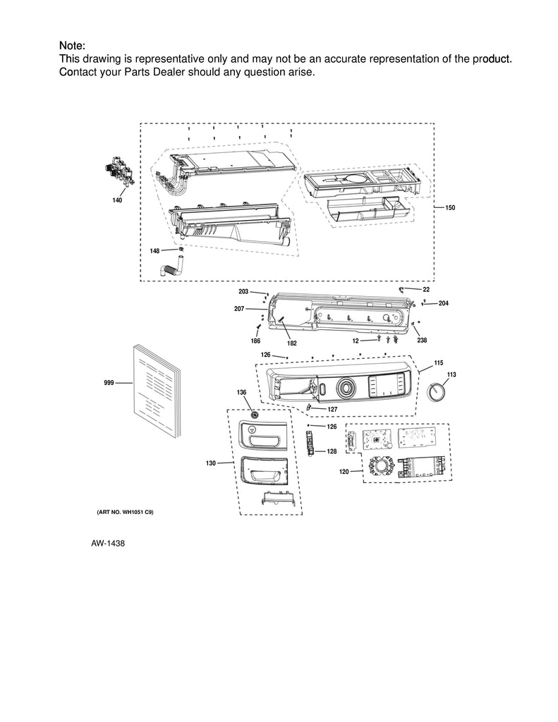 WG04F11966 Washer Water Valve - XPart Supply