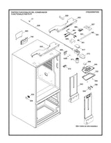 WR03F04430 Refrigerator Striker Top Mullion