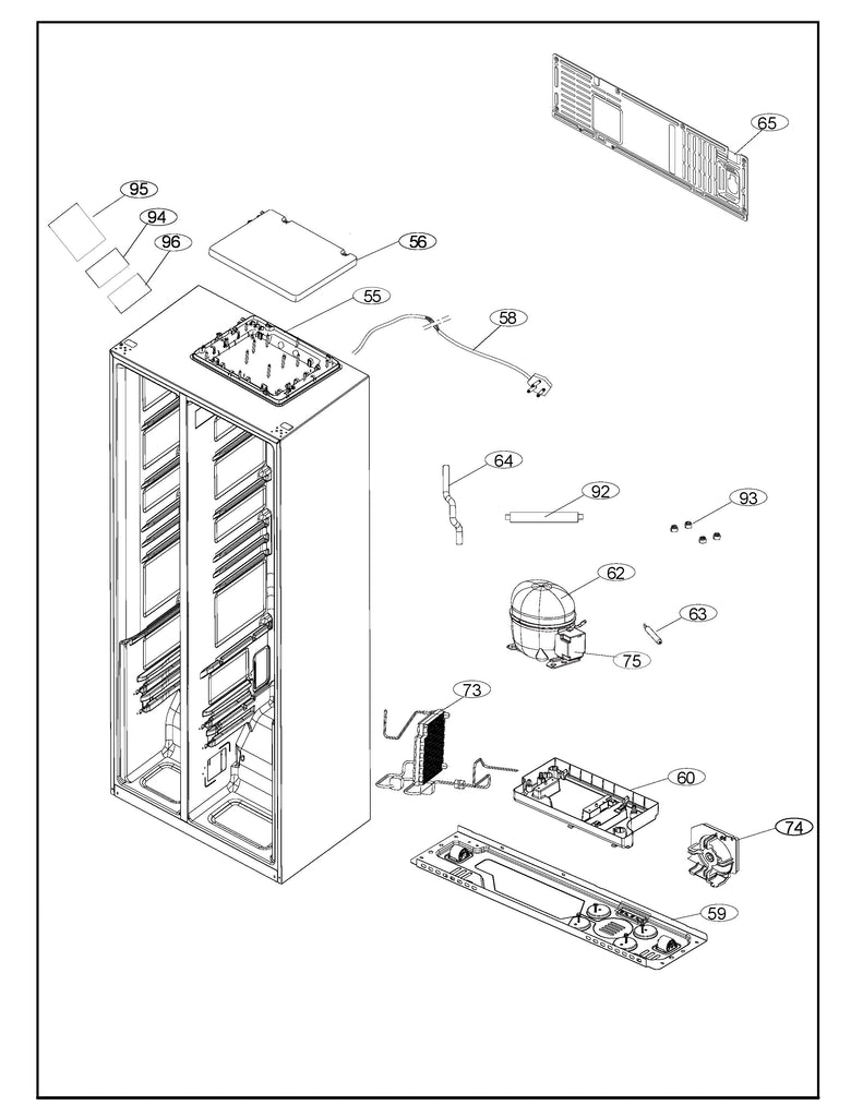 WG03F07802 Refrigerator Compressor