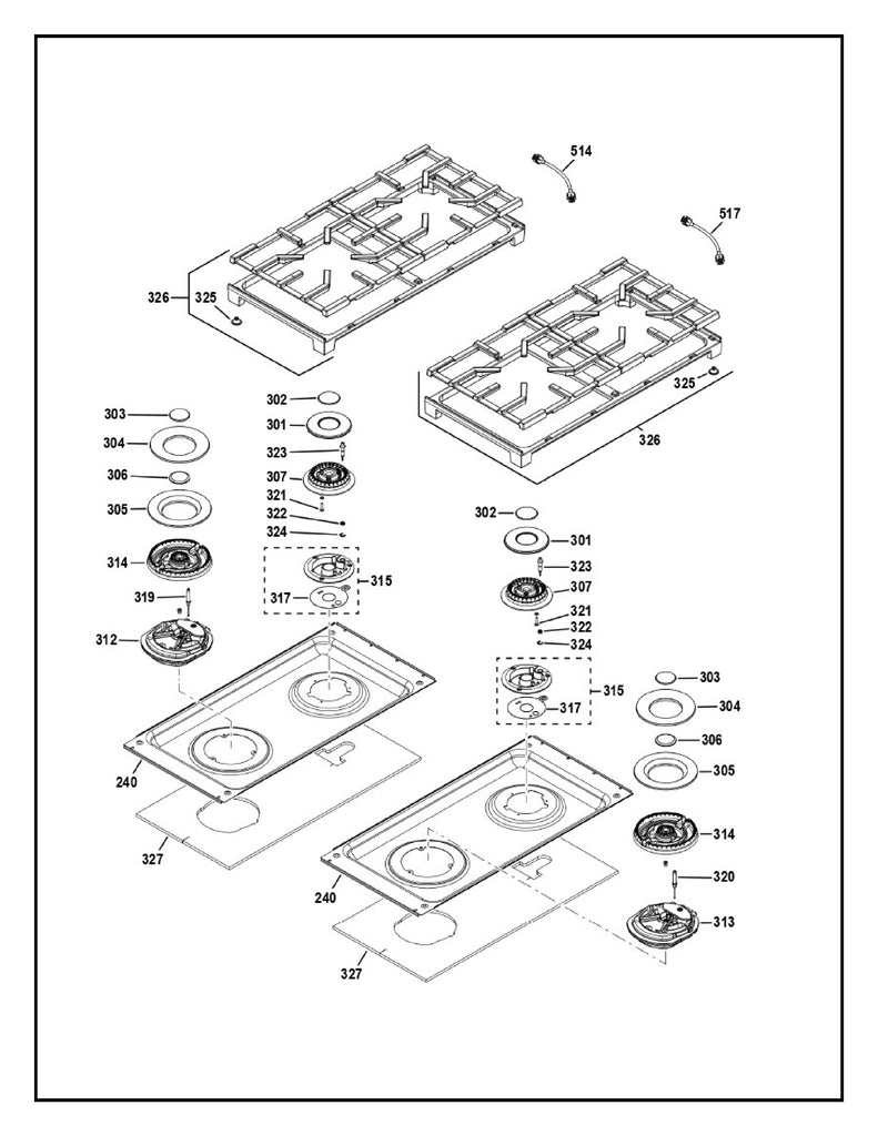 WG02F13075 Range Burner Cap - XPart Supply