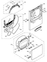 WW02L00632 Dryer Door Assembly - XPart Supply