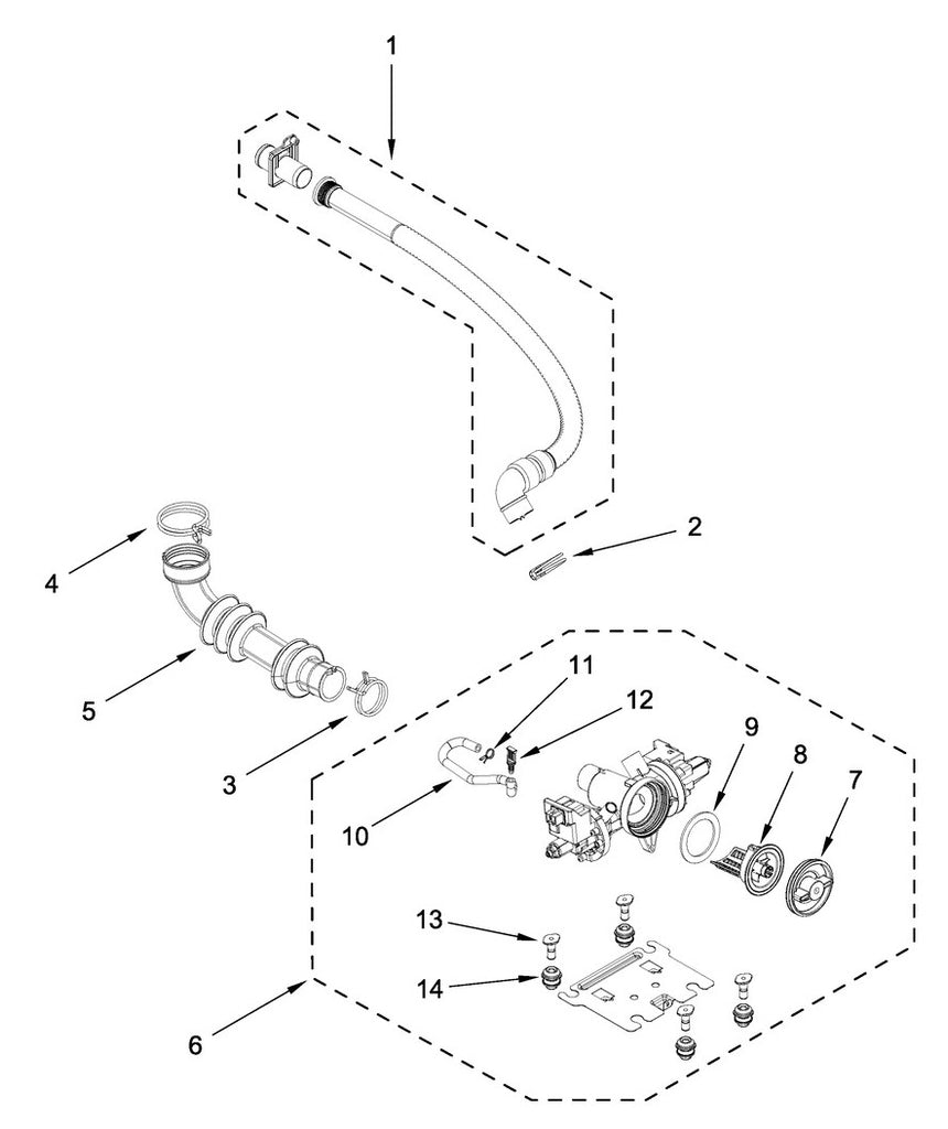 W11578225 Washer Drain Pump - XPart Supply