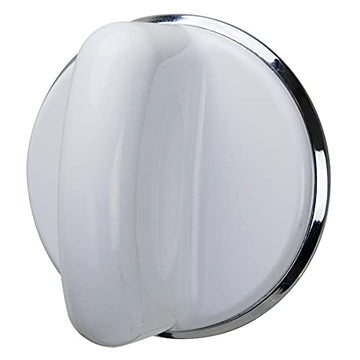 Washer control knob, white