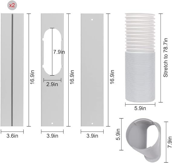 Portable AC Window kit - XPart Supply