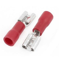 XP001MZ 5mm (width 0.2") Red Female Insulated Spade Wire Connector, 20 Pack - XPart Supply