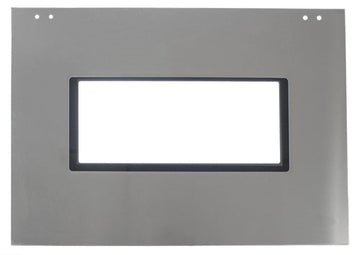 Exterior door glass / outer door panel with glass, stainless
