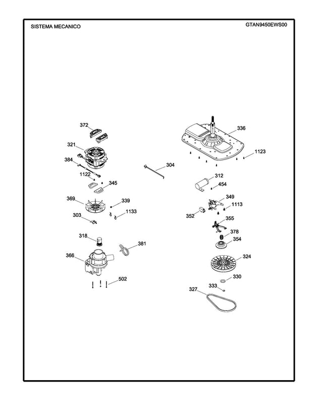 WW02F00209 Washer Motor - XPart Supply