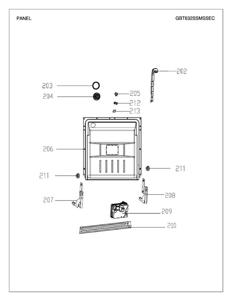 WG04F11282 Dishwasher Detergent Dispenser - XPart Supply Ltd.