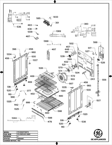 Range Oven Control Assembly