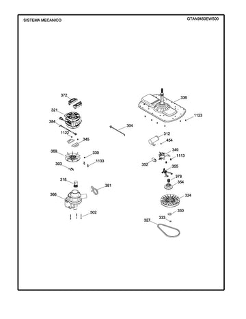 Washer Motor (Motor ATLA)
