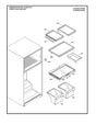 WR01L04280 Refrigerator Full Shelf Assembly - XPart Supply