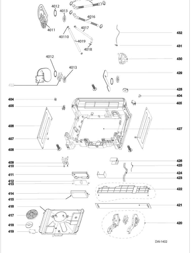 WG04F11384 Dishwasher Control Panel Assy - XPart Supply