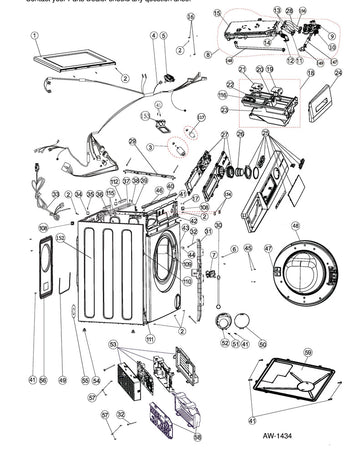 Washer Storage Tank Assembly