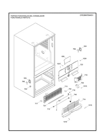 Evaporator Cover Assembly / Cover Evap ASM Kit