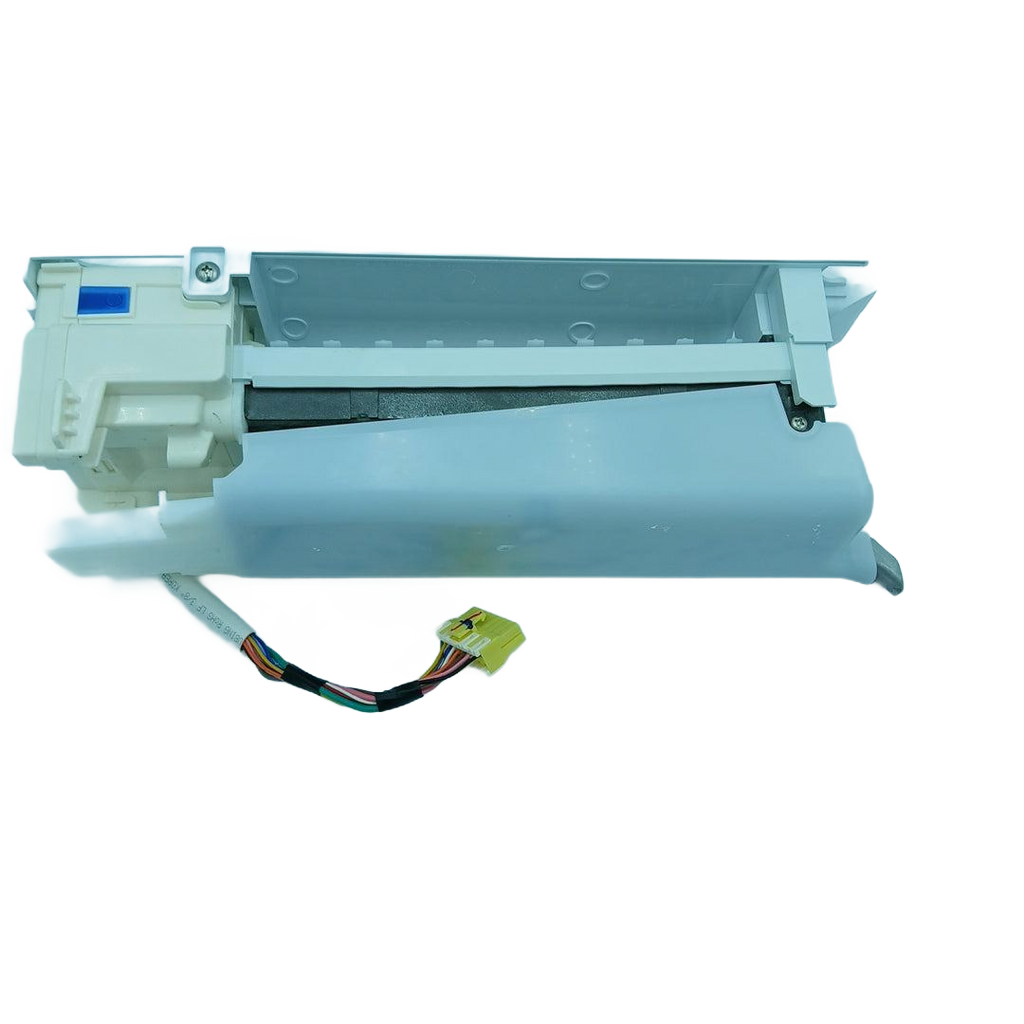 XPart Supply DA97-15217A ice maker assembly white plastic ice mold with wiring harness and yellow connector