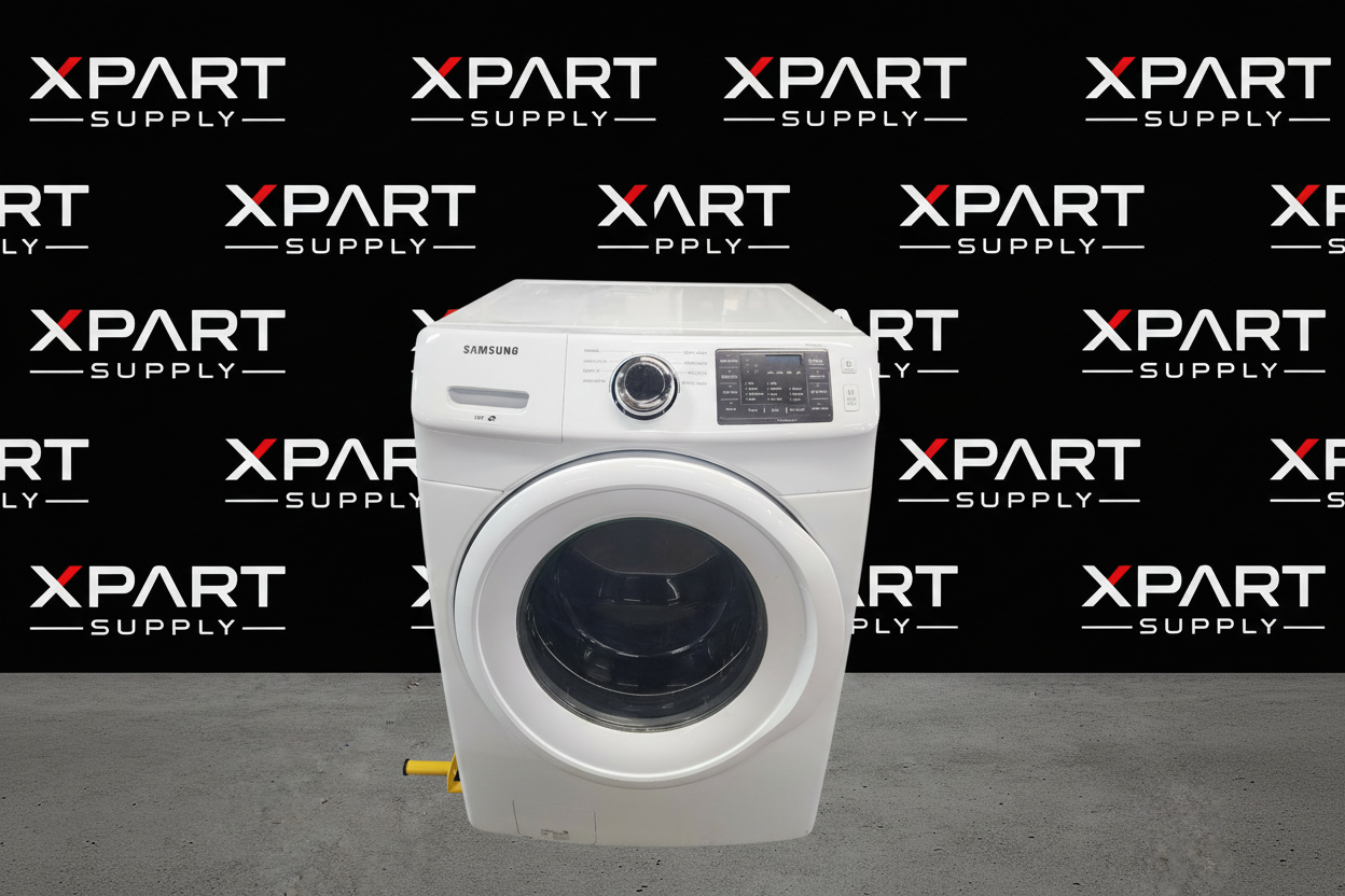 Samsung VTR Washer with XPart Supply branded background