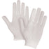 Premium String Knit Gloves, Cotton/Nylon, Medium