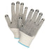Heavyweight Double-Sided Dotted String Knit Gloves, Poly/Cotton, Double Sided, 7 Gauge, X-Large