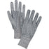 Jersey Gloves, Large, Salt & Pepper, Unlined, Knit Wrist