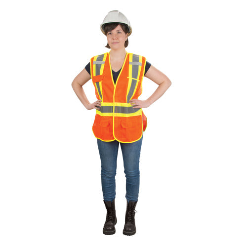 CSA Compliant High Visibility Surveyor Vest