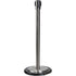 Free-Standing Crowd Control Barrier Receiver Post With Wheels
