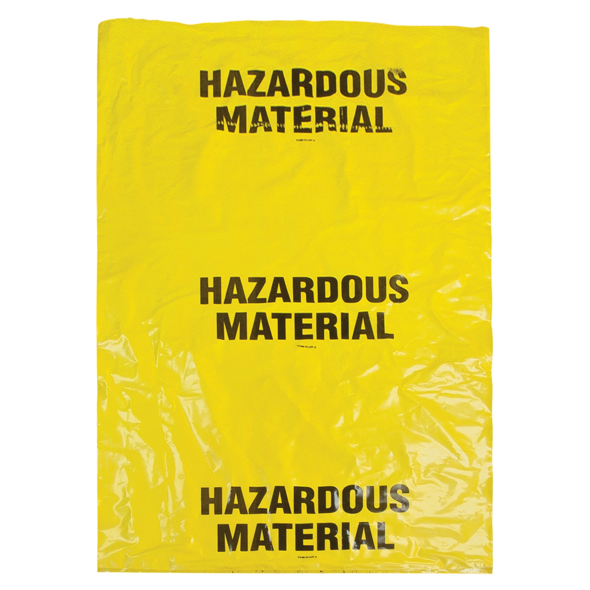 Hazardous Waste Bags, Infectious Waste, 60" L x 36" W, 208.2 L (55 Gal.) Capacity