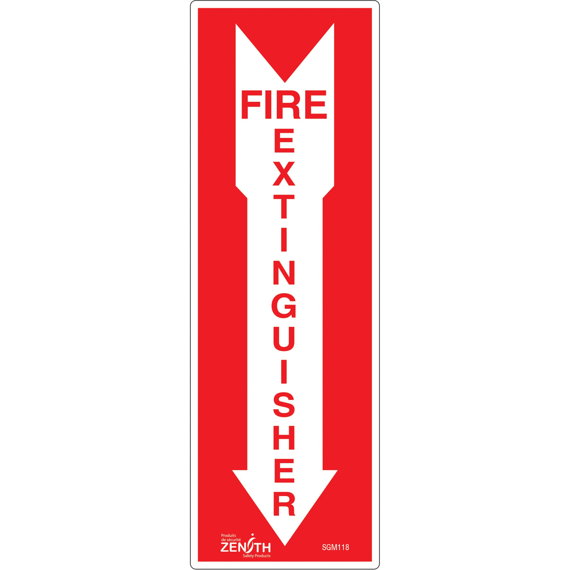 "Fire Extinguisher" Sign