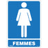 "Femmes" Sign