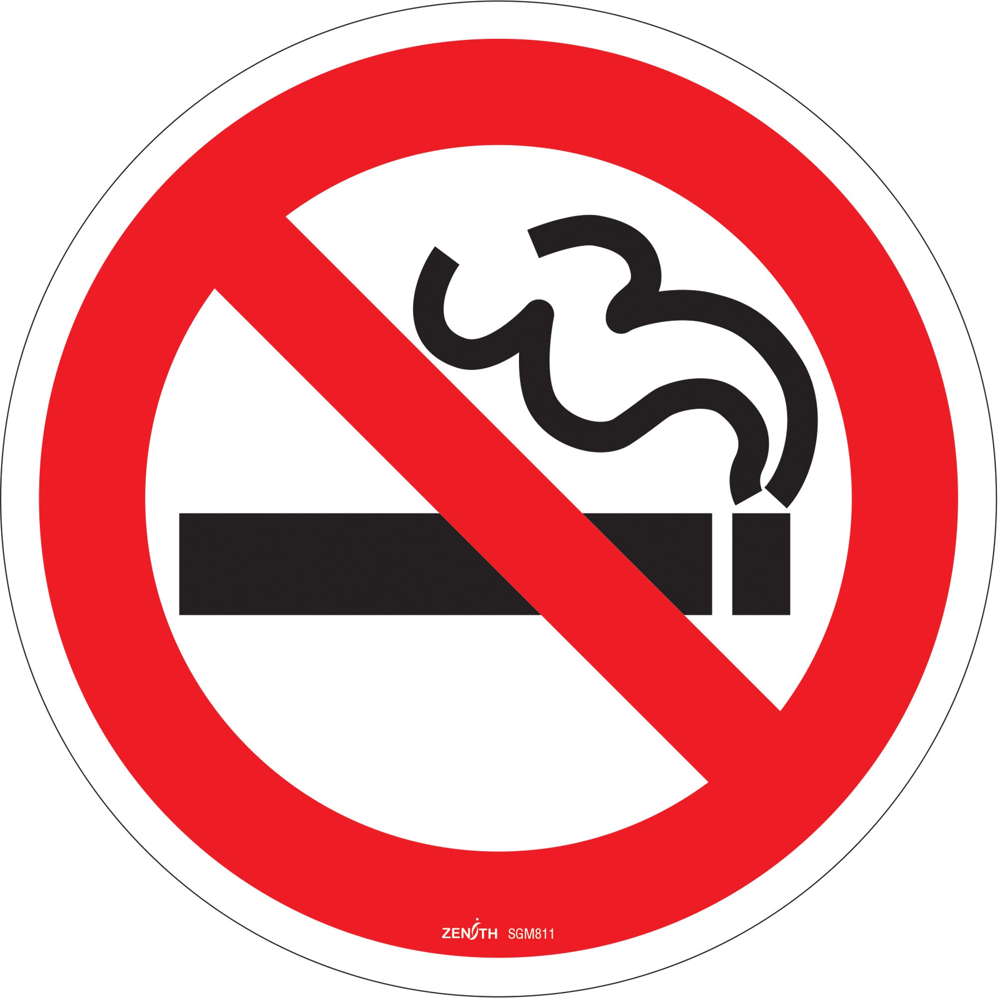 No Smoking CSA Standard Safety Sign