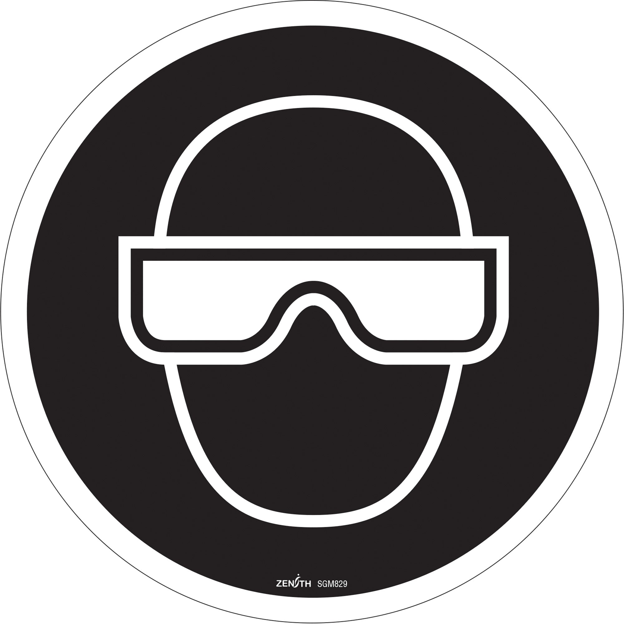 Eye Protection Required CSA Standard Safety Sign