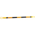 Retractable Cone Bar, 7'2" Extended Length, Black/Yellow