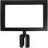 Sign Frame for Crowd Control Post, Black