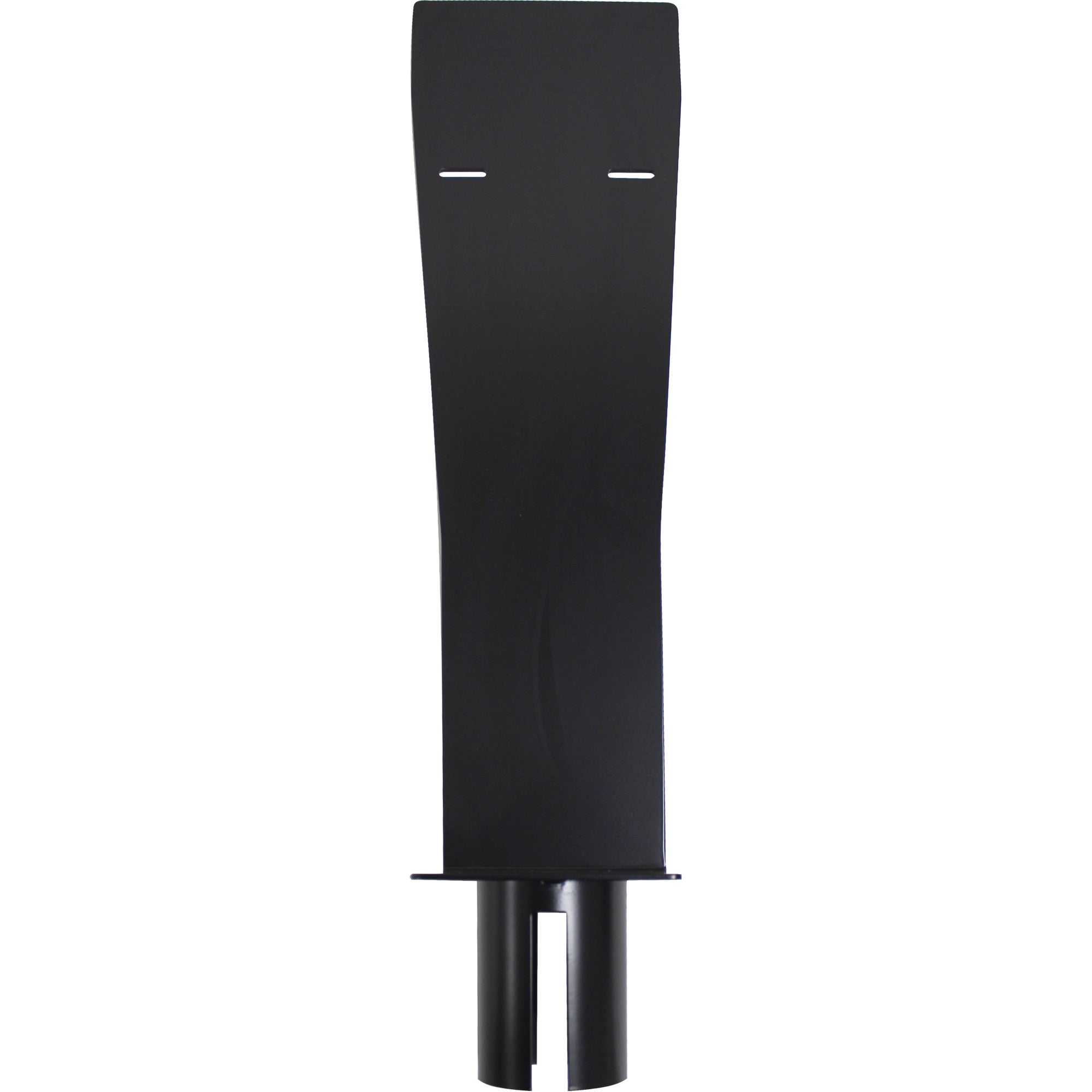 Dispenser Holder for Crowd Control Post, Black