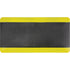 Anti-Fatigue Matting, Diamond, 1-2/3' x 3-1/4' x 3/4", Black/Yellow, Polyurethane