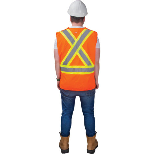 CSA-Compliant High-Visibility Surveyor Vest