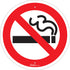 No Smoking CSA Standard Safety Sign, 12" x 12", Aluminum, Pictogram