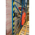 Magnetic Wall Mount Barrier with Magnetic Tape, Plastic, Magnetic Mount, 15', Black and Yellow Tape