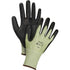 Eco-Friendly Seamless Cut-Resistant Gloves, Size 8, 13 Gauge, Polyurethane Coated, HPPE/RPET Shell, ASTM ANSI Level A4