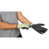 Eco-Friendly Seamless Cut-Resistant Gloves, Size 8, 13 Gauge, Polyurethane Coated, HPPE/RPET Shell, ASTM ANSI Level A4