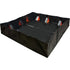 IBX Wall Pop-Up Berm, 268 US gal. Capacity, 6' W x 6' L x 12" H, Snap-Up Bracket