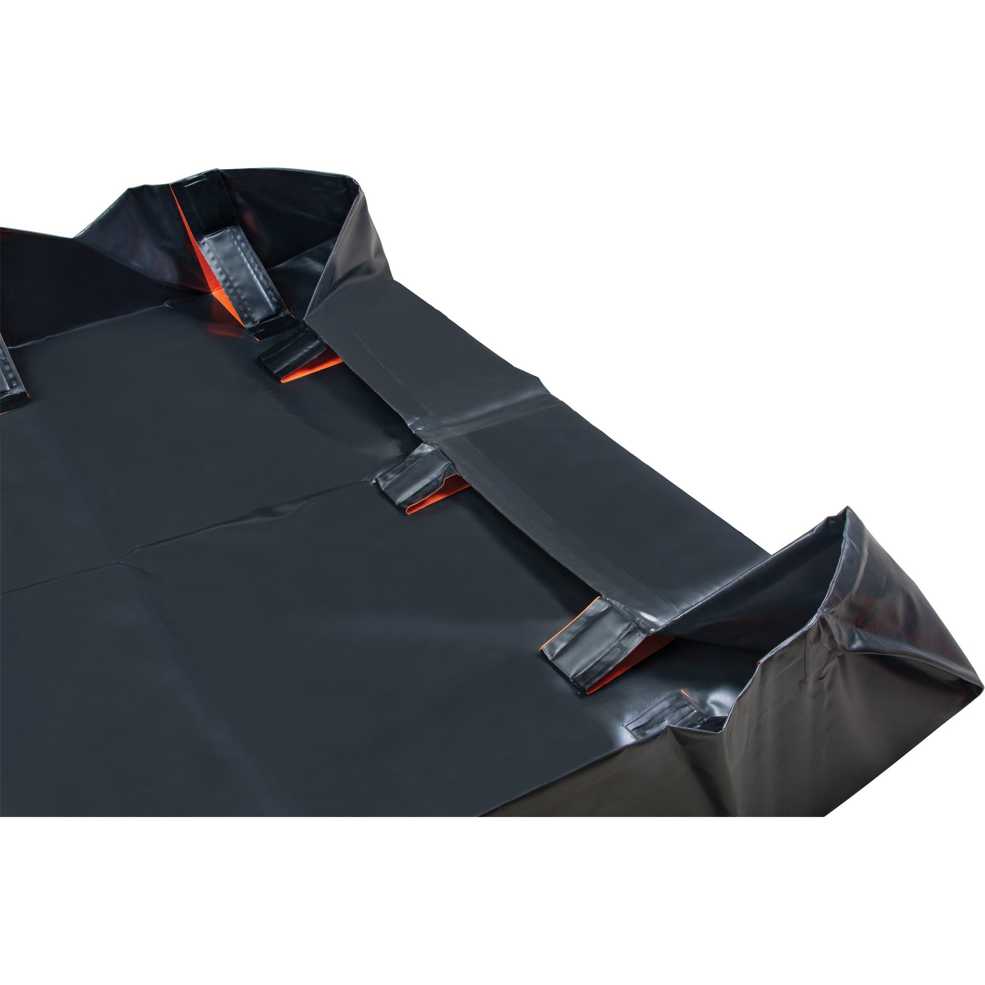 IBX Wall Pop-Up Berm, 268 US gal. Capacity, 6' W x 6' L x 12" H, Snap-Up Bracket