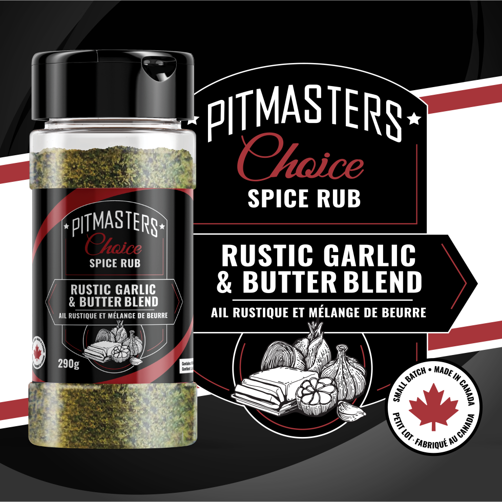 Pitmasters Choice Rustic Garlic & Butter Blend Rub