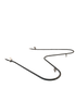 Supco CH5104 oven bake element replacement part in black for oven heating