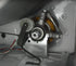Close-up of Supco LB276 dryer belt replacement installed on the motor assembly inside a dryer