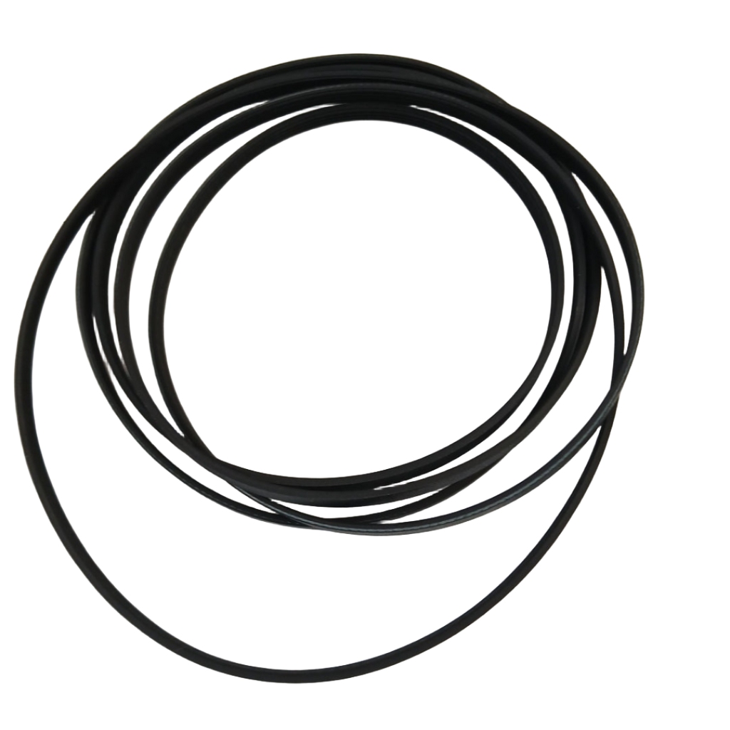 Supco LB276 dryer belt replacement coiled for easy installation and durable use
